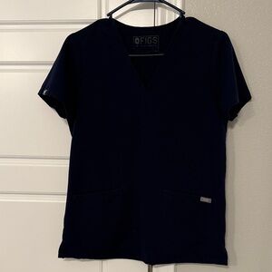 Figs Women's navy Casma 3 pocket scrub top